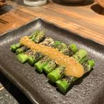 アスパラ焼き(とりのほまれ)