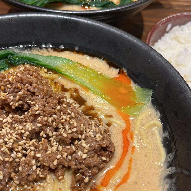 超×5濃厚坦々麺(らーめん岩本屋 金沢間明店)