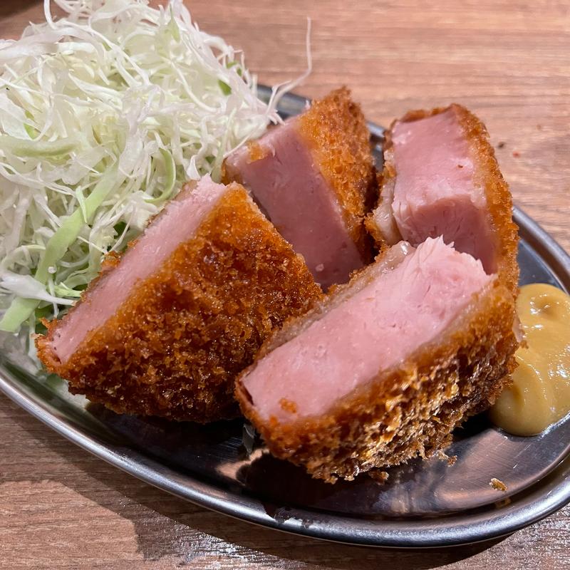 極厚切りハムカツ(プロント 晴海トリトン店 )