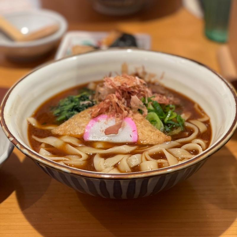 味噌きしめん(驛釜きしめん)