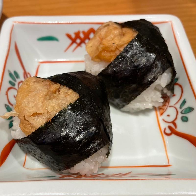 天むす(驛釜きしめん)