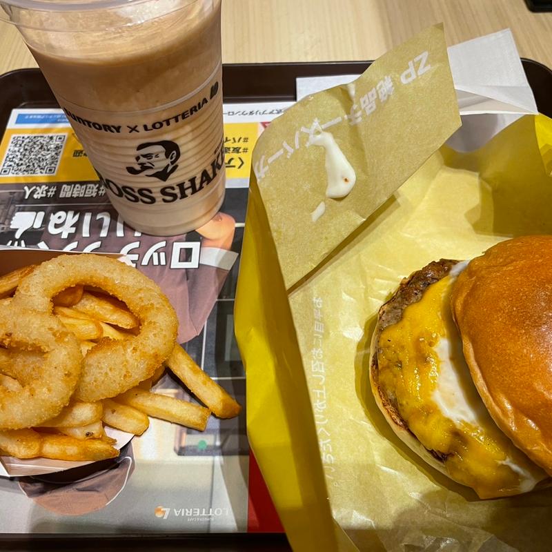 200%チーズバーガー(ロッテリア 川崎地下街アゼリア店)