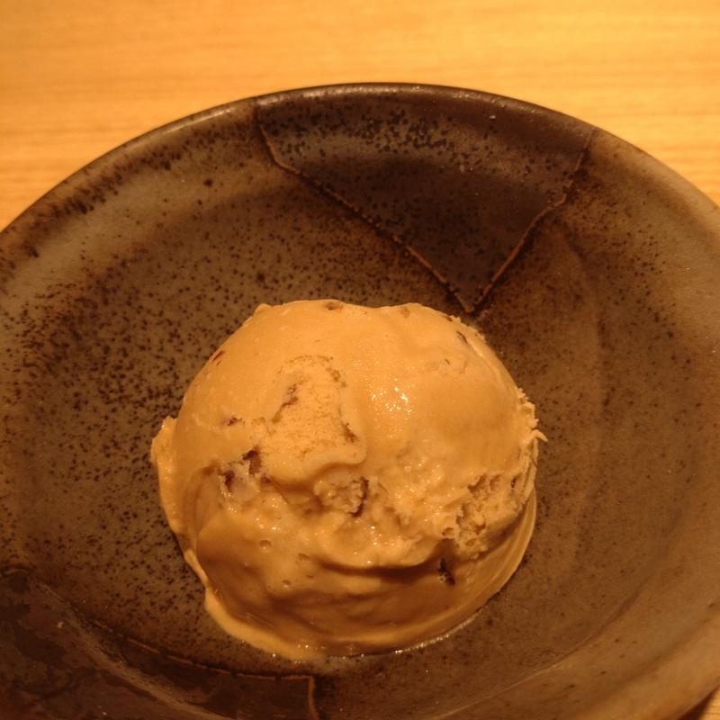 マロンアイス(自家製麺 杵屋 松戸駅アトレ店)