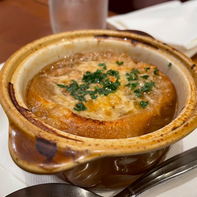 オニオングラタンスープ(ロイヤルホスト仙川駅前店)