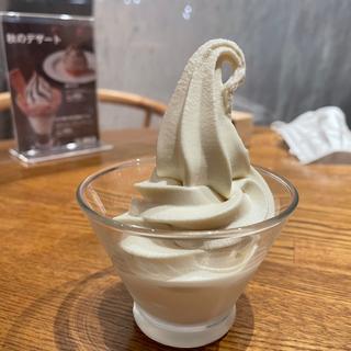 ソフトクリーム(Cafe&Meal MUJI 新百合ヶ丘オーパ店)