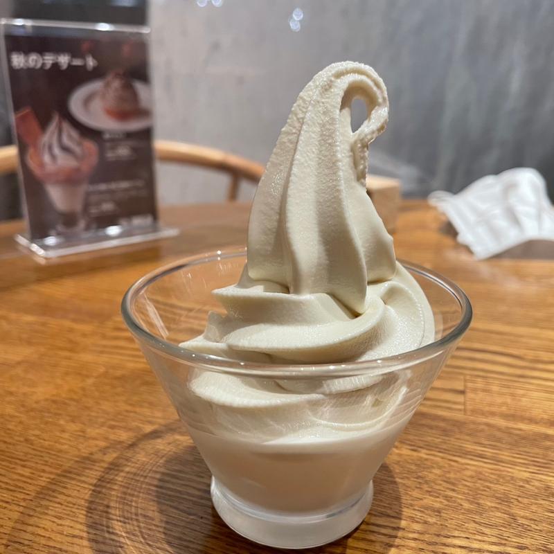 ソフトクリーム(Cafe&Meal MUJI 新百合ヶ丘オーパ店)