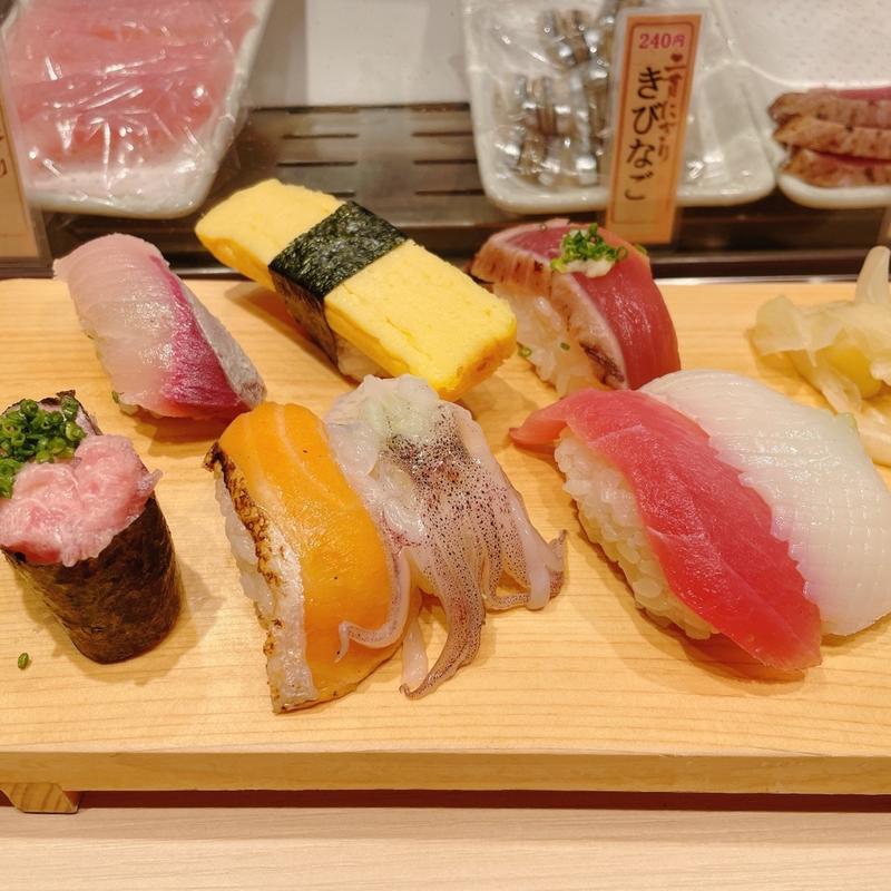 江戸前握り(魚がし日本一 梅田阪神店)