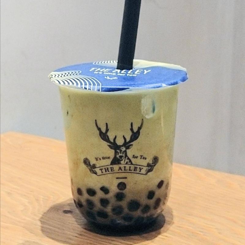 黒糖タピオカ抹茶ラテ(THE ALLEY ニュウマン横浜店)