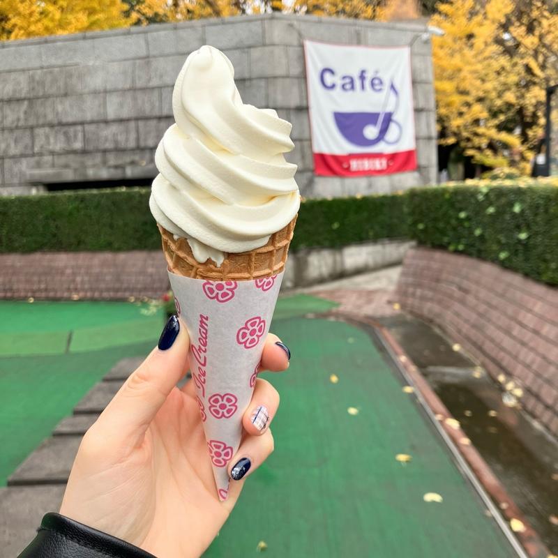 濃厚ソフトクリーム(カフェ ヒビキ)