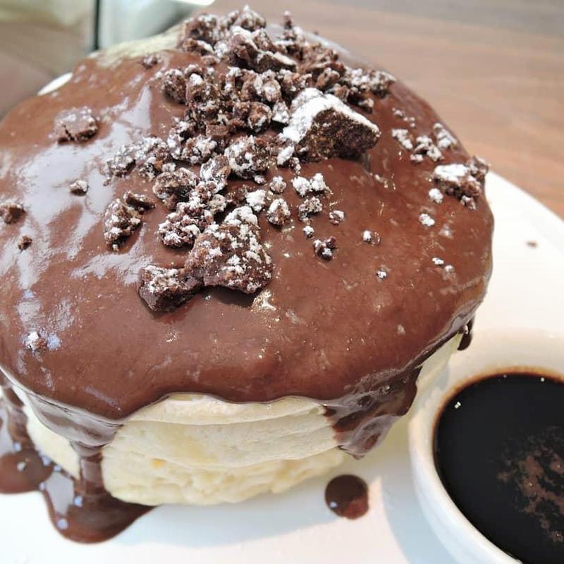 ティラミスパンケーキ(えぐぅ～ カフェ 国分寺店 （eggg Cafe）)