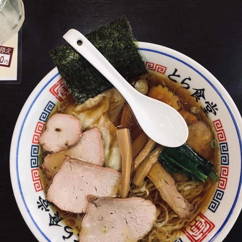 (手打中華そば とら食堂)