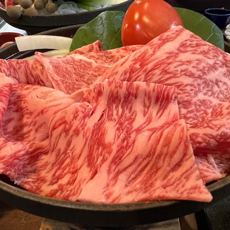 昼のお食事コース(日本酒と元祖綿菓子牛鍋 前蔵)