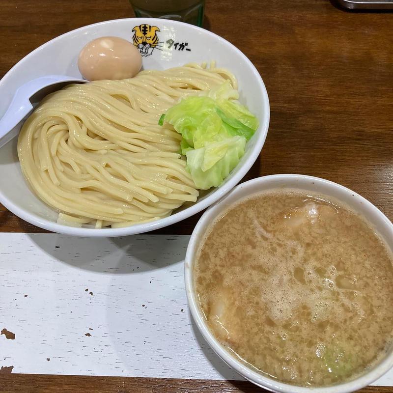 味玉タイガーつけめん(ゴールデンタイガー)