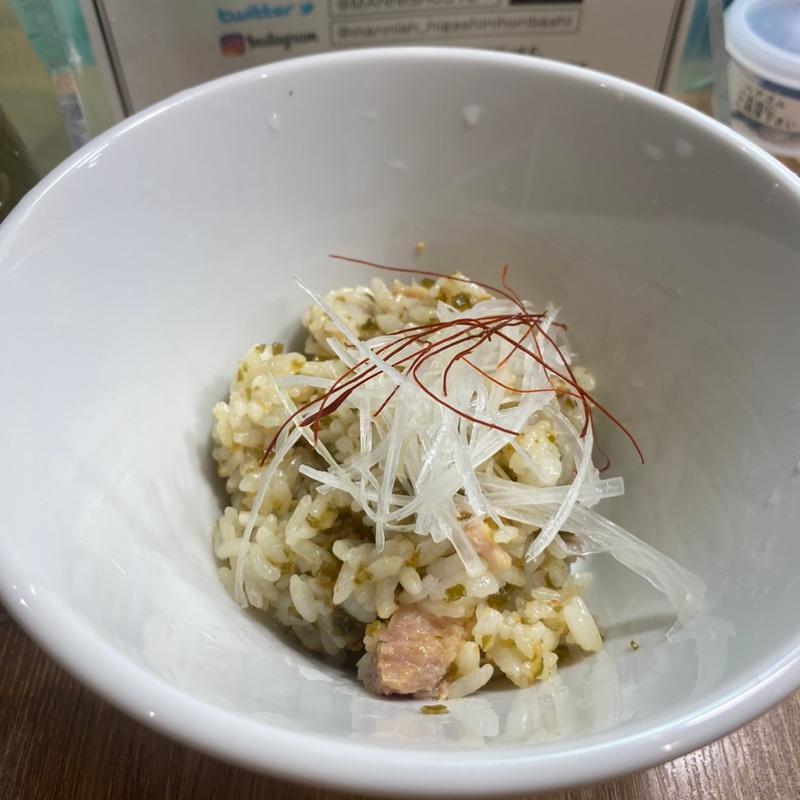 味噌玉ごはん(昆布の塩らー麺専門店MANNISH 東日本橋店)