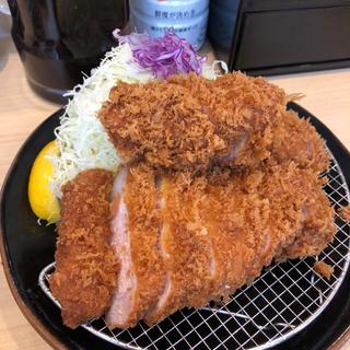 ミックスかつ定食（ロース&ヒレ）(とんかつ檍 羽田イノベーションシティ店)