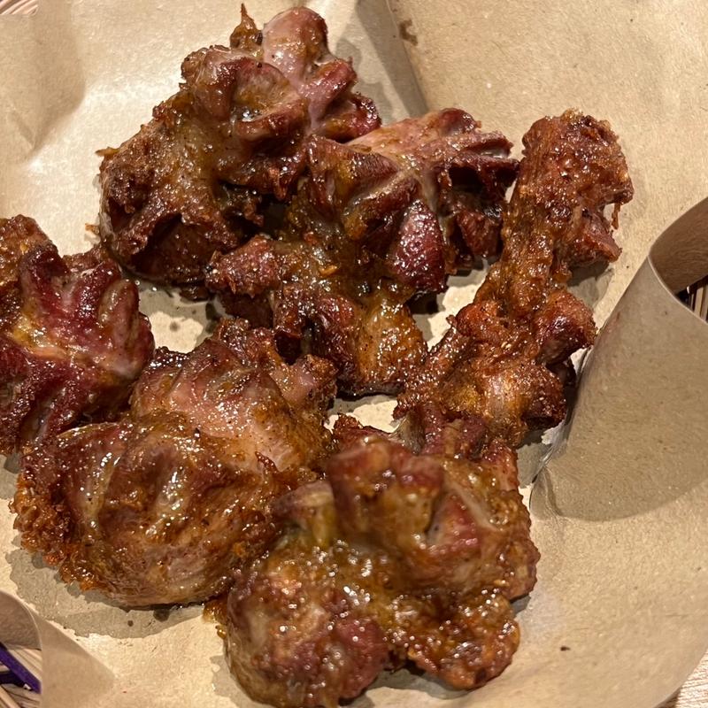 砂ぎもの唐揚(アジアの料理とお酒 チャムチャ ~chamcha~)