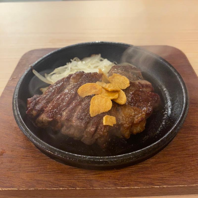 名物ビフテキ(ビーフキッチンスタンド アパホテル上野店)