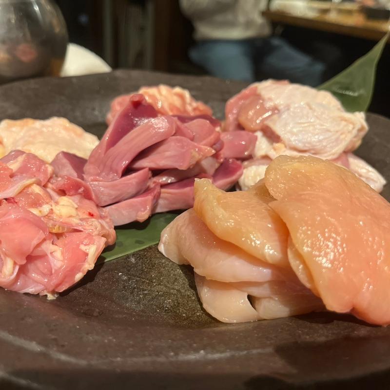 紀州銘柄鳥 くちばし鉄板焼き 特選コース(鉄板焼鳥 くちばし 北新地本店)