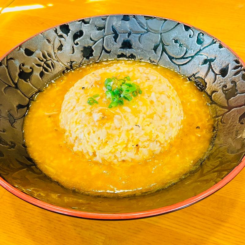 上海蟹のあんかけチャーハン(芝蘭 板橋本店 )