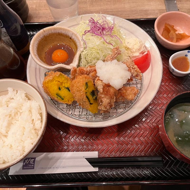 大戸屋ランチ(日高屋 オペラシティ店)