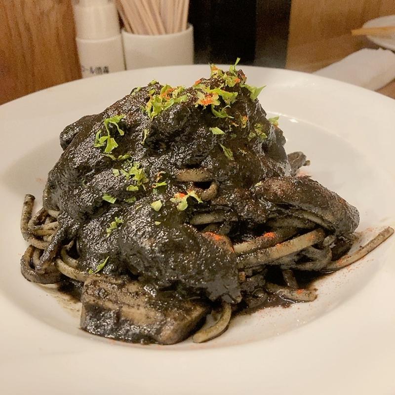 イカ墨パスタ(バル鈴５)