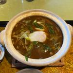 鍋焼きカレーうどん