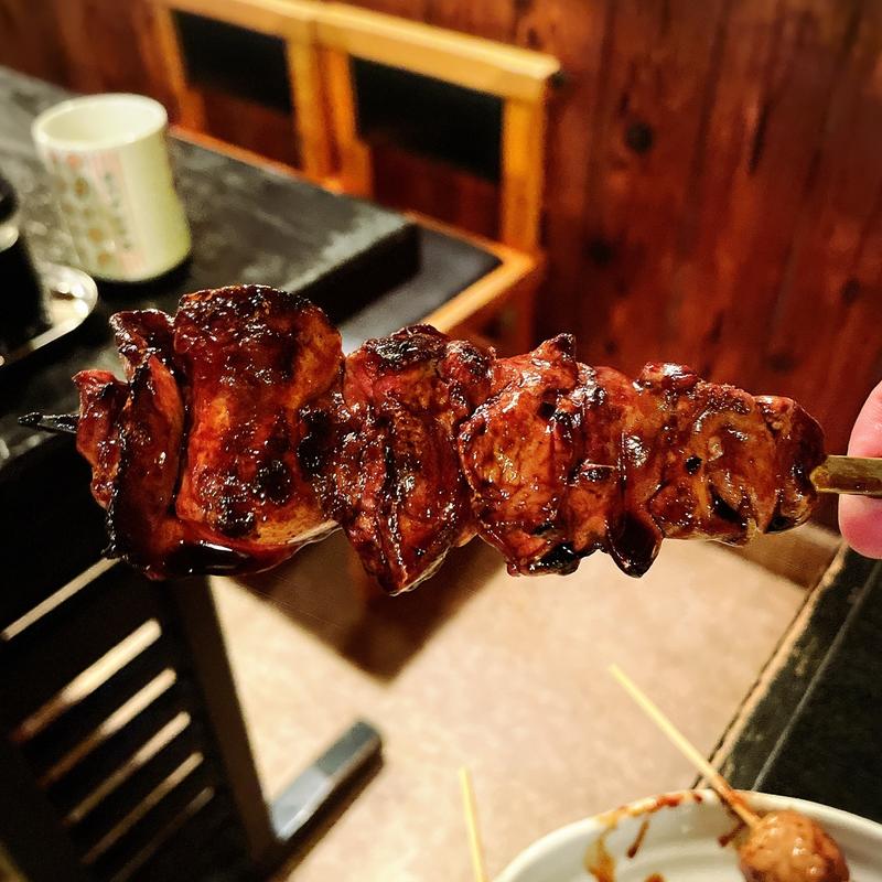 鳥レバー(串若丸 本店 （くしわかまる）)