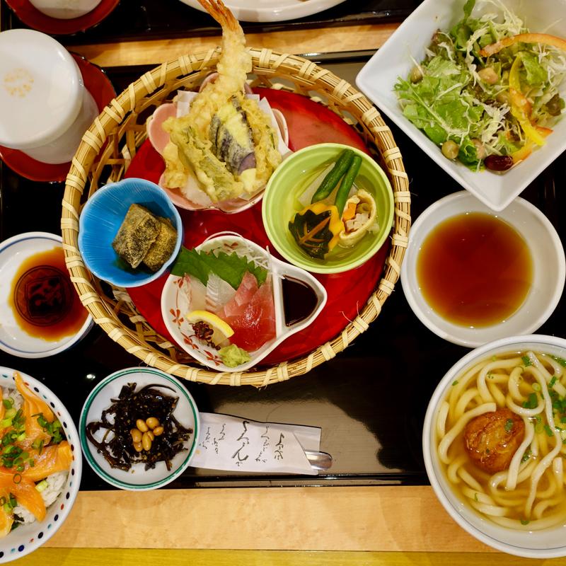 味わい御膳（温麺セット）(ふく福 伊集院店 （ふくふく）)