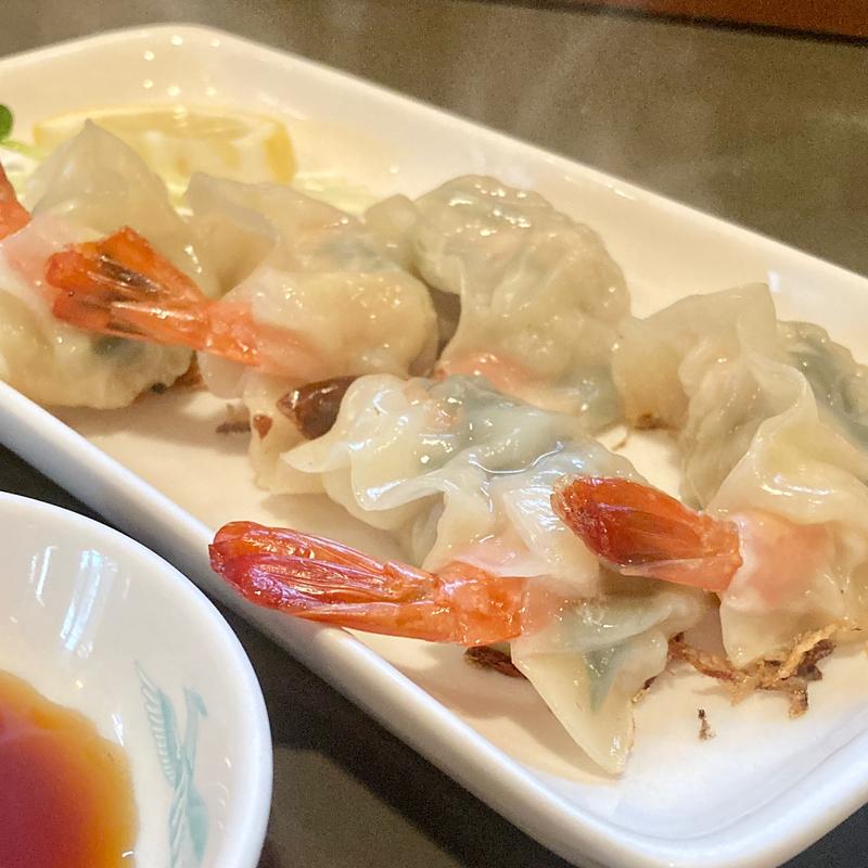 海老しそ餃子(中国料理　紅龍 )