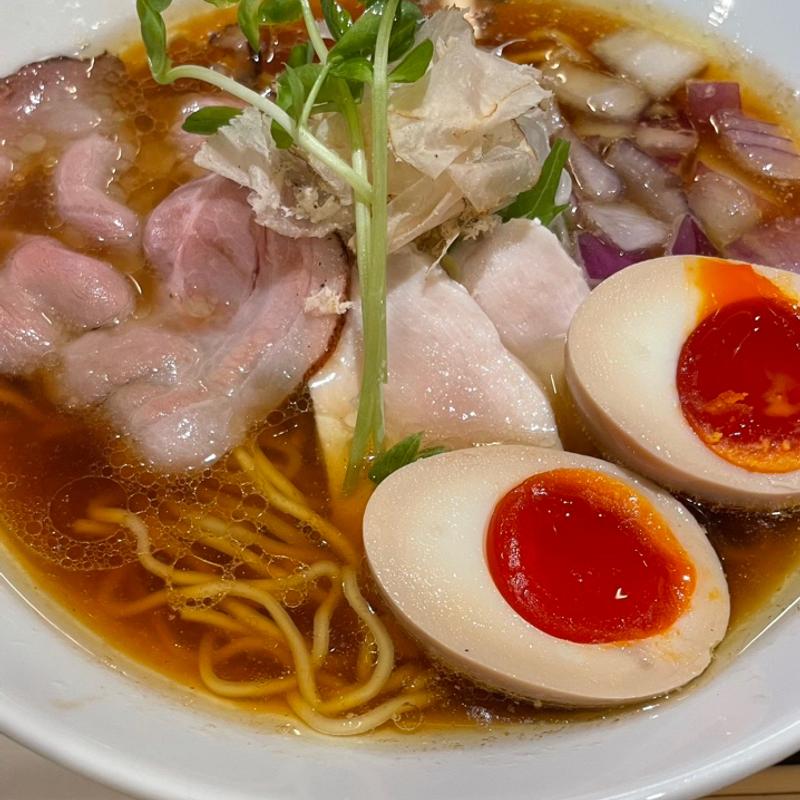 鶏醤油ラーメン(らーめん 吟雅)