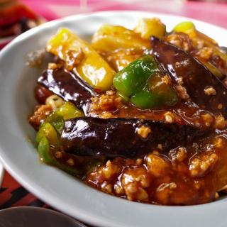 麻婆茄子麺(東華園)