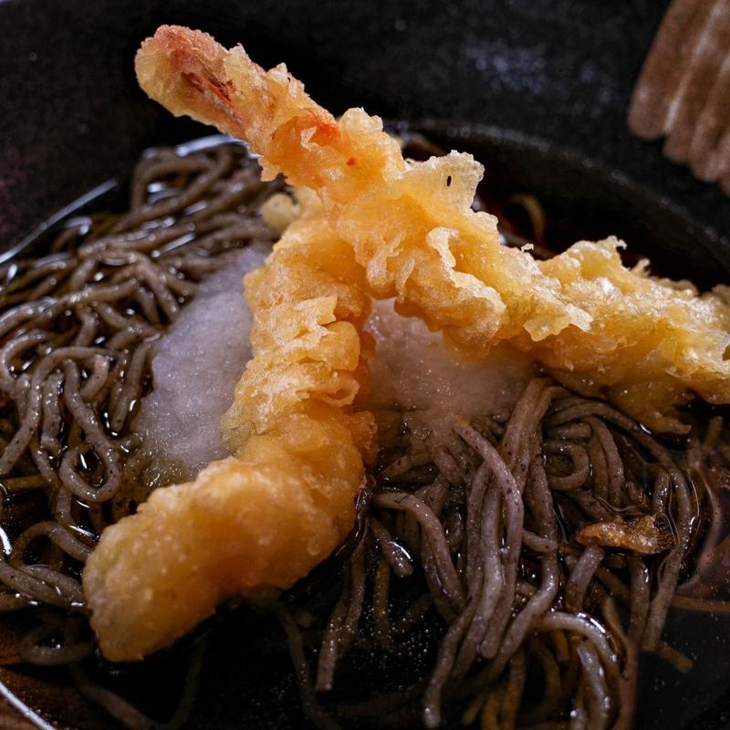 冷やし天ぷら蕎麦(蕎麦 脇本)