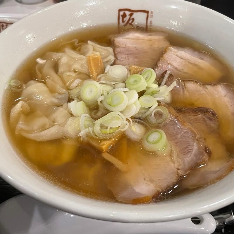 喜多方わんたんラーメン(喜多方ラーメン 坂内 鈴鹿店)