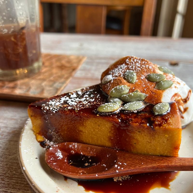 かぼちゃプリン(カフェ・サンクチュアリ （Cafe Sanctuary）)