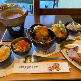 京丼五種食べ比べ膳