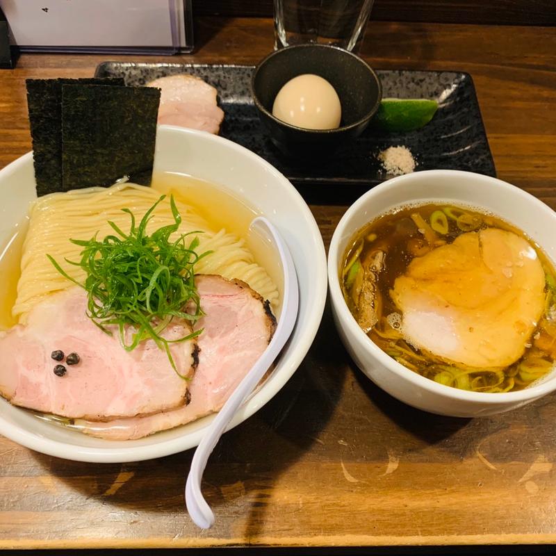 特製醤油つけ麺(だれやめや )