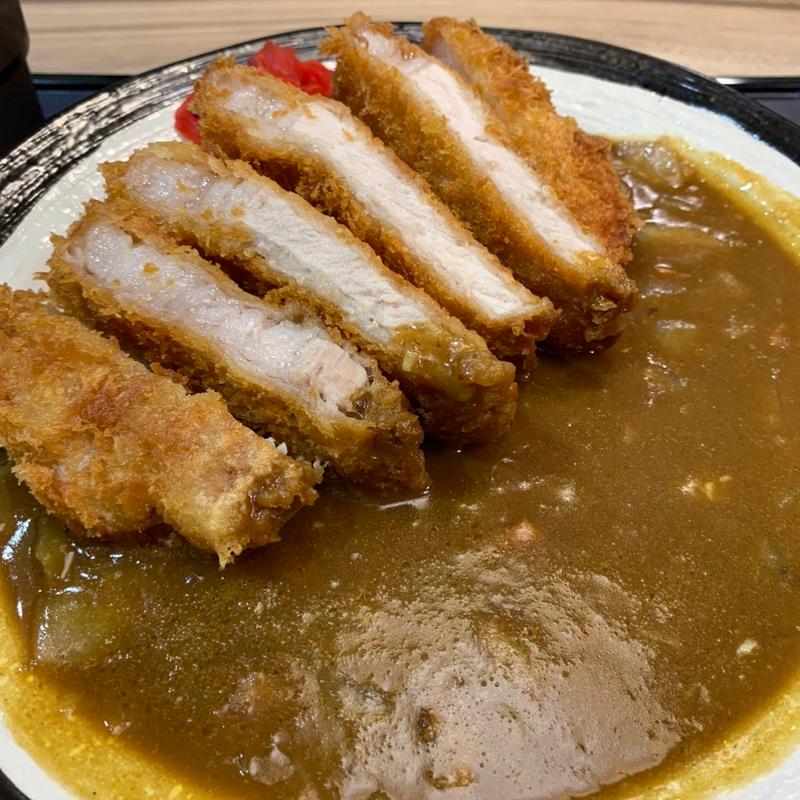とんかつカレー辛口(熟成かつ 天膳(あまぜん)ハピリン店)