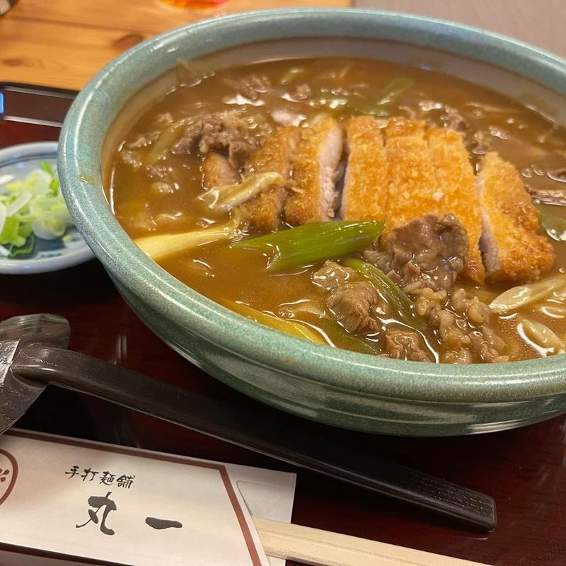 カツカレーうどん(手打麺舗 丸一)