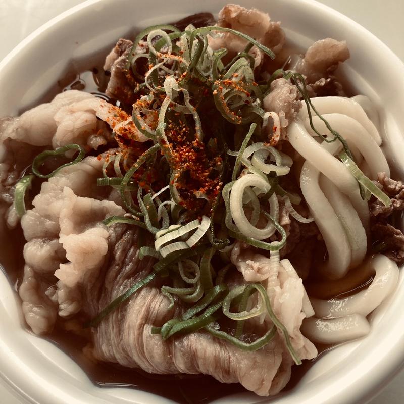 かすうどん(インテックスカフェ)