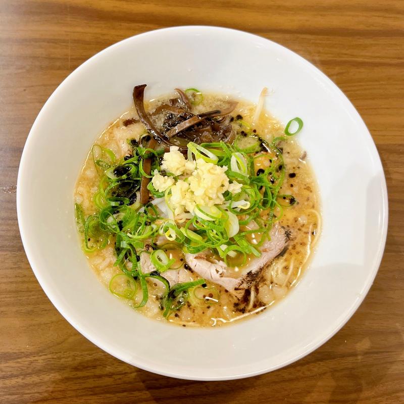 こってり背脂中華そば(にんにく風味)(広島中華そば 一ノ口十ノ口)