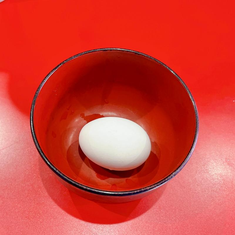 生タマゴ(ラーメン きずな 野田屋町店)