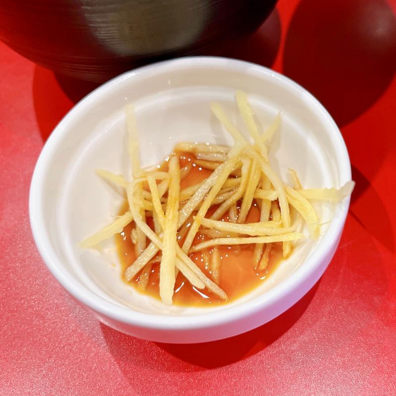 しょうがダレ(ラーメン きずな 野田屋町店)