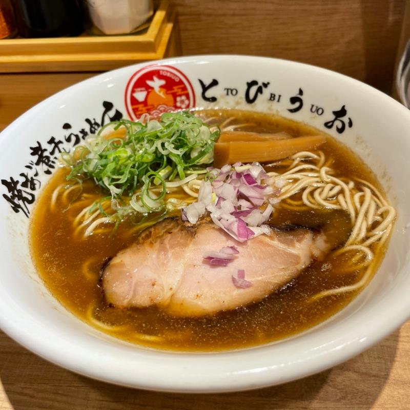 濃厚焼あご煮干しらぁめん(とびうお)