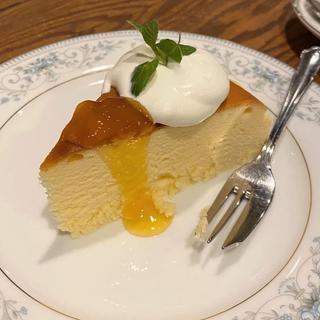 ベイクドレアチーズケーキ(茶亭 羽當 渋谷店)