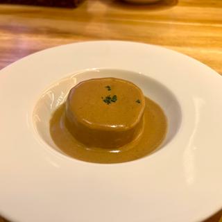 大根ポルチーニ茸のクリームソース(赤白 心斎橋PARCO店)