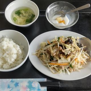 野菜炒め定食(一心)