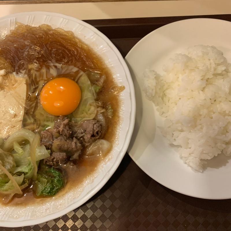 スキヤキ(お食事処 三笠 松山店)