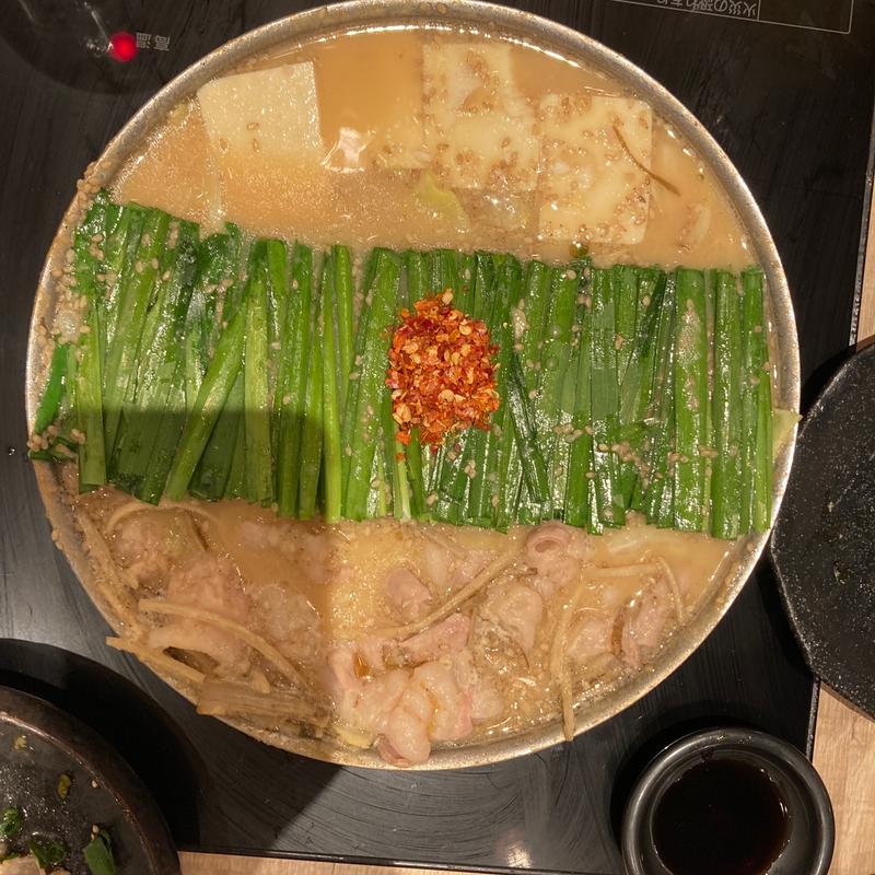 もつ鍋御膳(博多もつ鍋おおやま 福岡パルコ店)