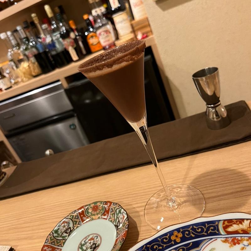 ヘーゼルナッツトリュフのカクテル(Bar和ごころ赤坂)