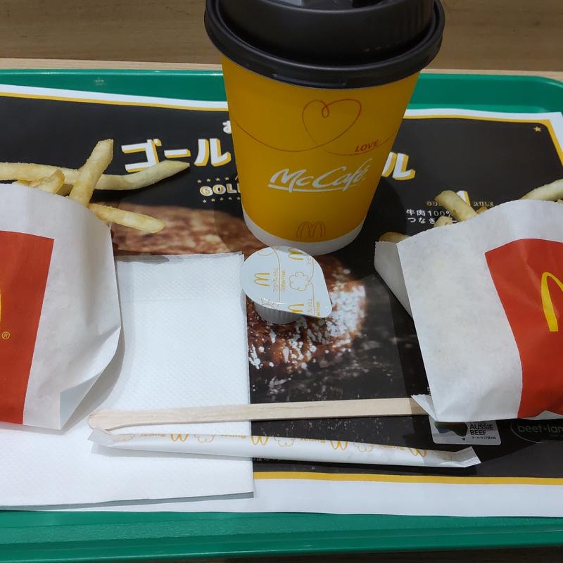 コーヒー　ポテト(マクドナルド 上本町ＹＵＦＵＲＡ店)